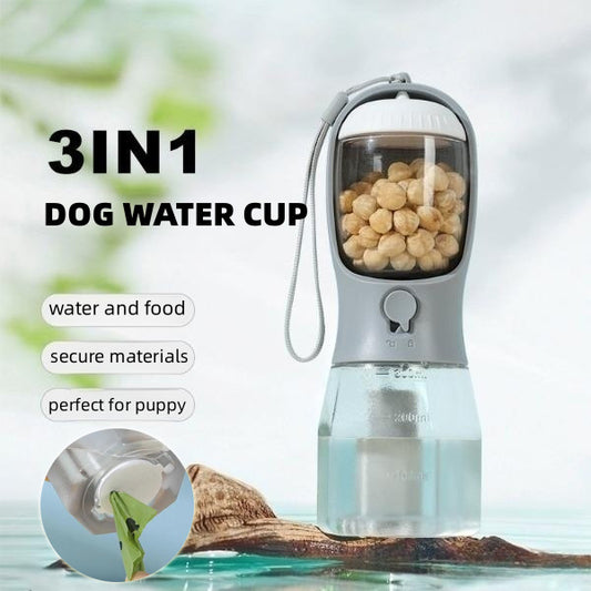 Petskape 3 in 1 Portable Multi-functional Pet Cups