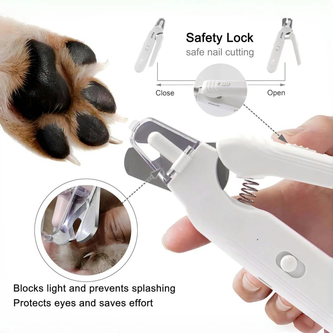Petskape 2 in 1 Pet Nail Grinder & Clipper