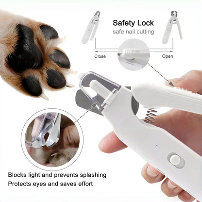 Petskape 2 in 1 Pet Nail Grinder & Clipper